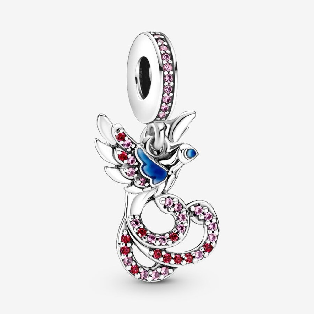 Pandora Chinese Mythical Phoenix Dangle Charm
925 Sterling Silver/Enamel